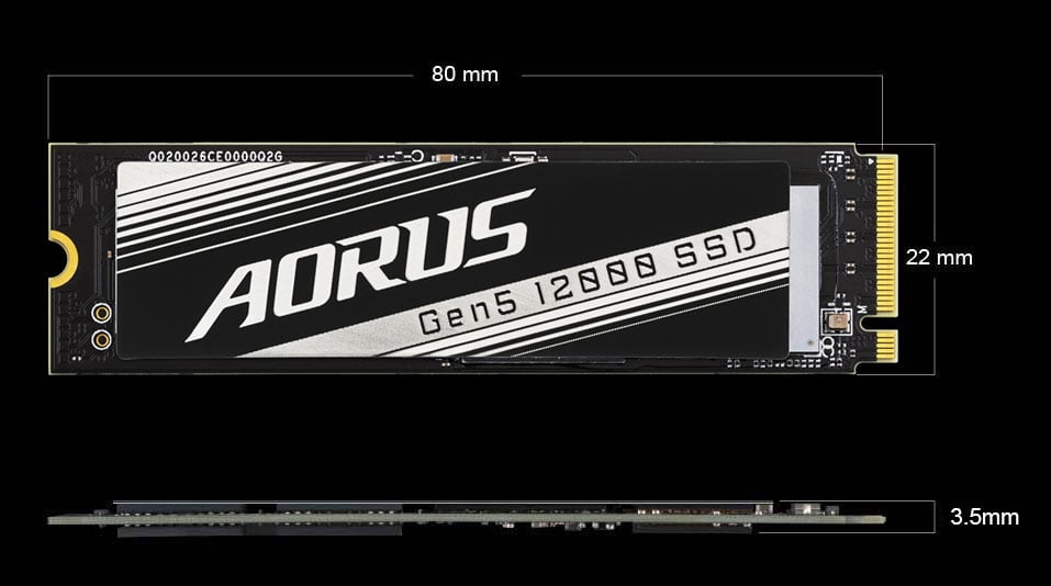 AORUS Gen5 12000 SSD 1TB